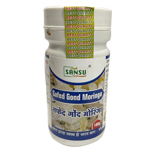 SANSU SAFED SAFED GOND MORINGA (100gram)