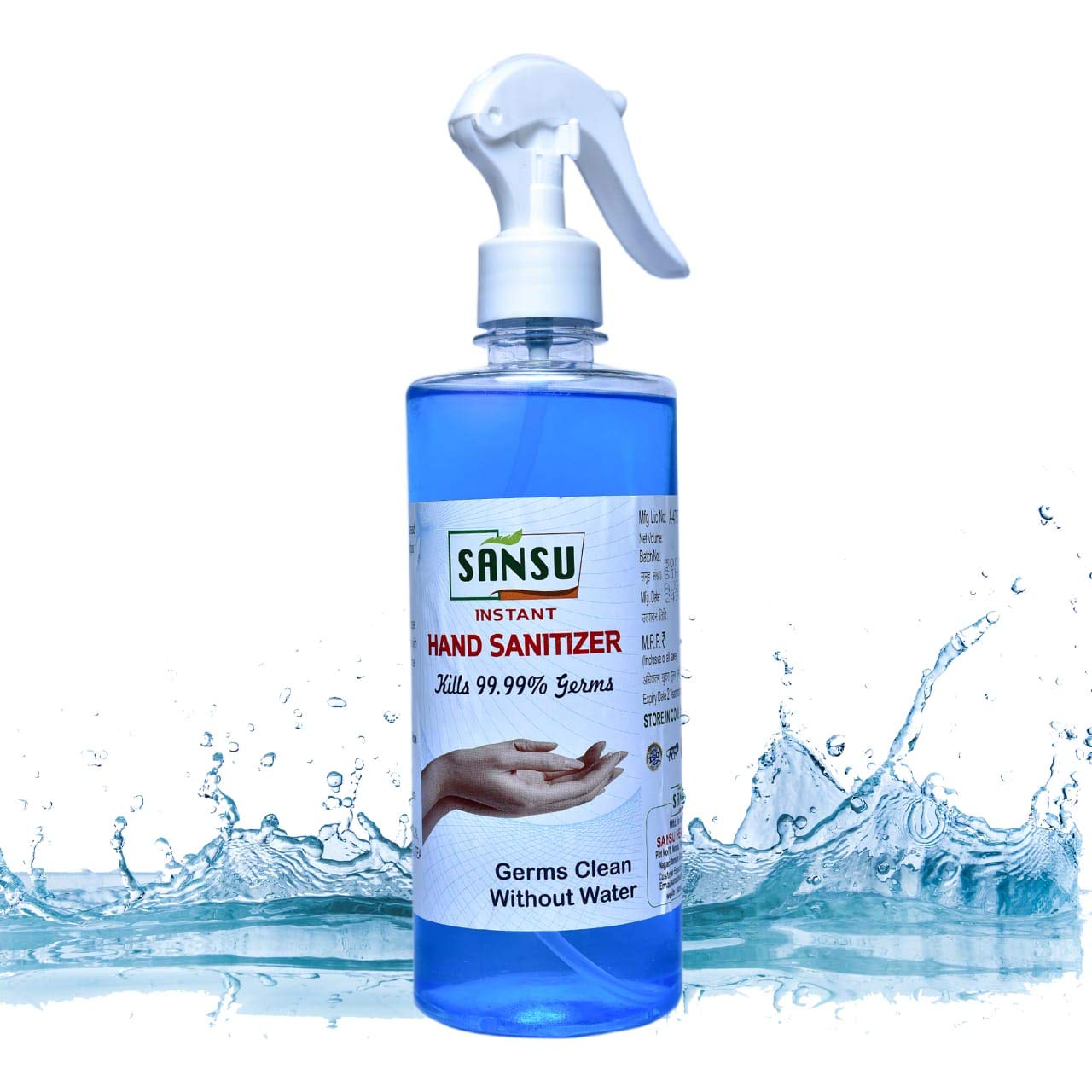 SANSU SENITIZER (Spray) 500 ml – sansu health care