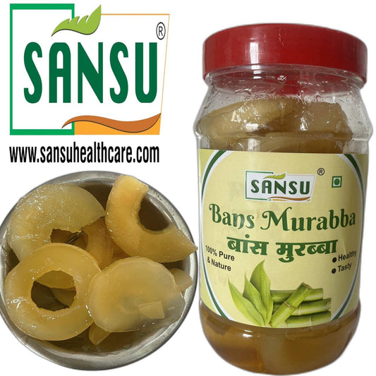 SANSU Bans ka Murabba  500 Gram Helps Increasing Height Growth | Bamboo Shoots Murabba Good for Health