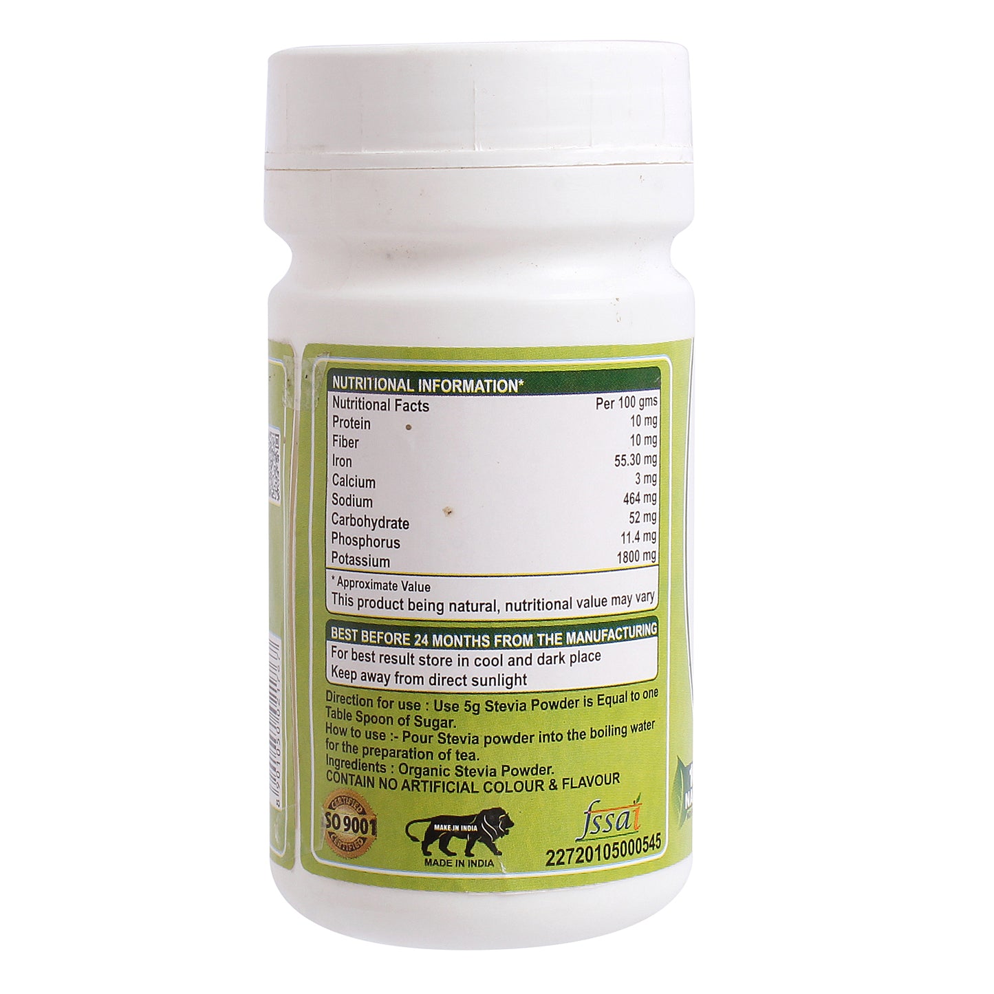 SANSU Organic Satvia Powder(100)gram