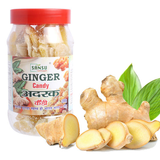 SANSU Ginger candy 200g [Pack of 2] Ginger Candy  (2 x 200 g)