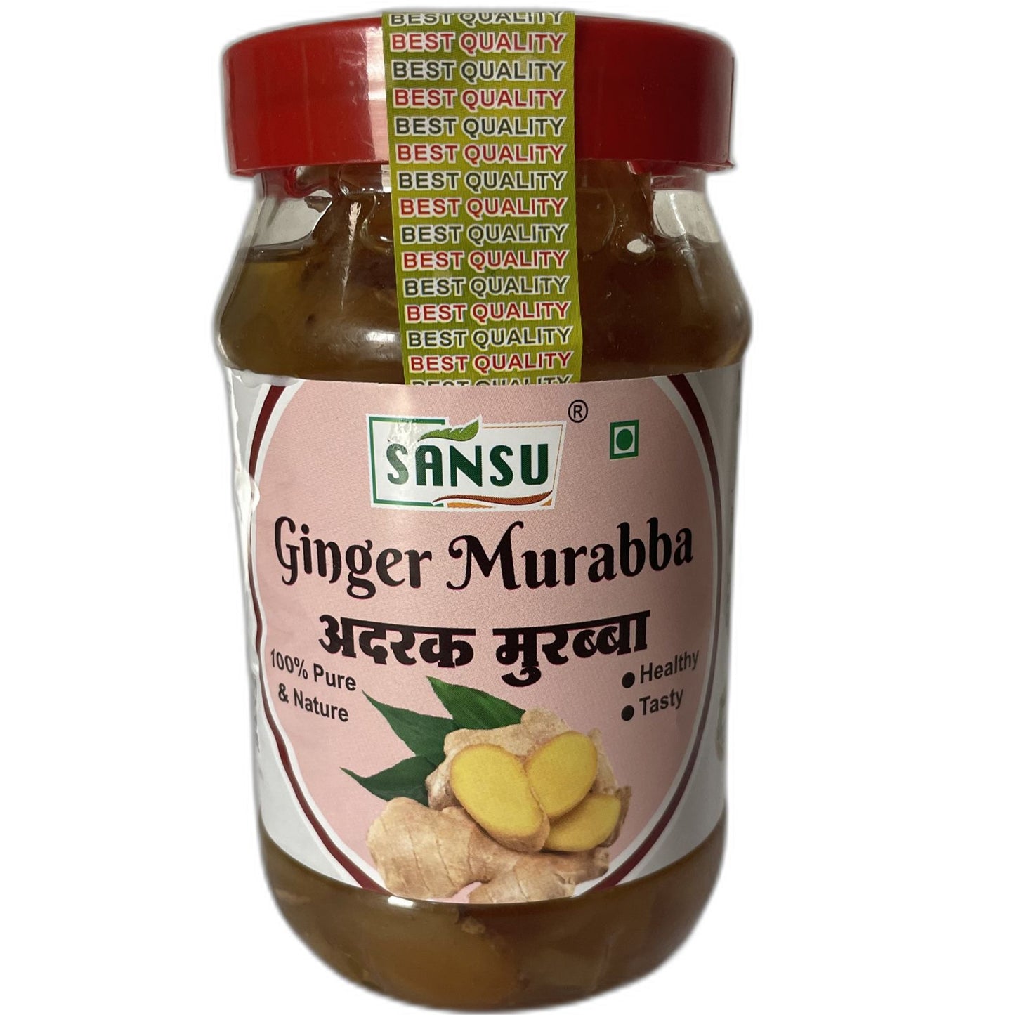 SANSU Homemade Organic Ginger Murabba with Honey | Good for Health | 1kg