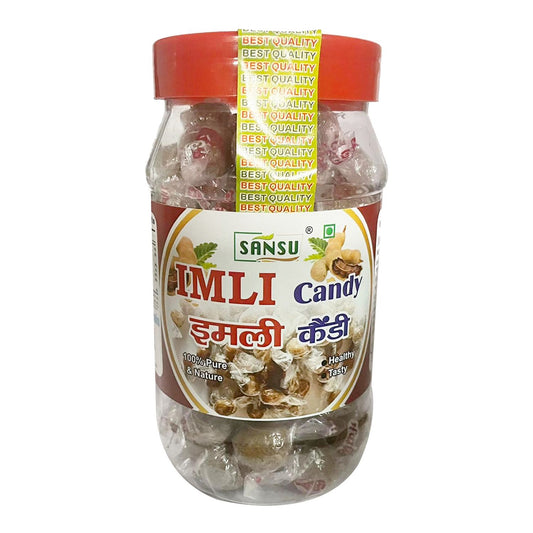 SANSU Imli Candy, Khatti, Methi Imli, Tamarind Twist Candy, Tamarind Candy, 200g (Pack of 1)