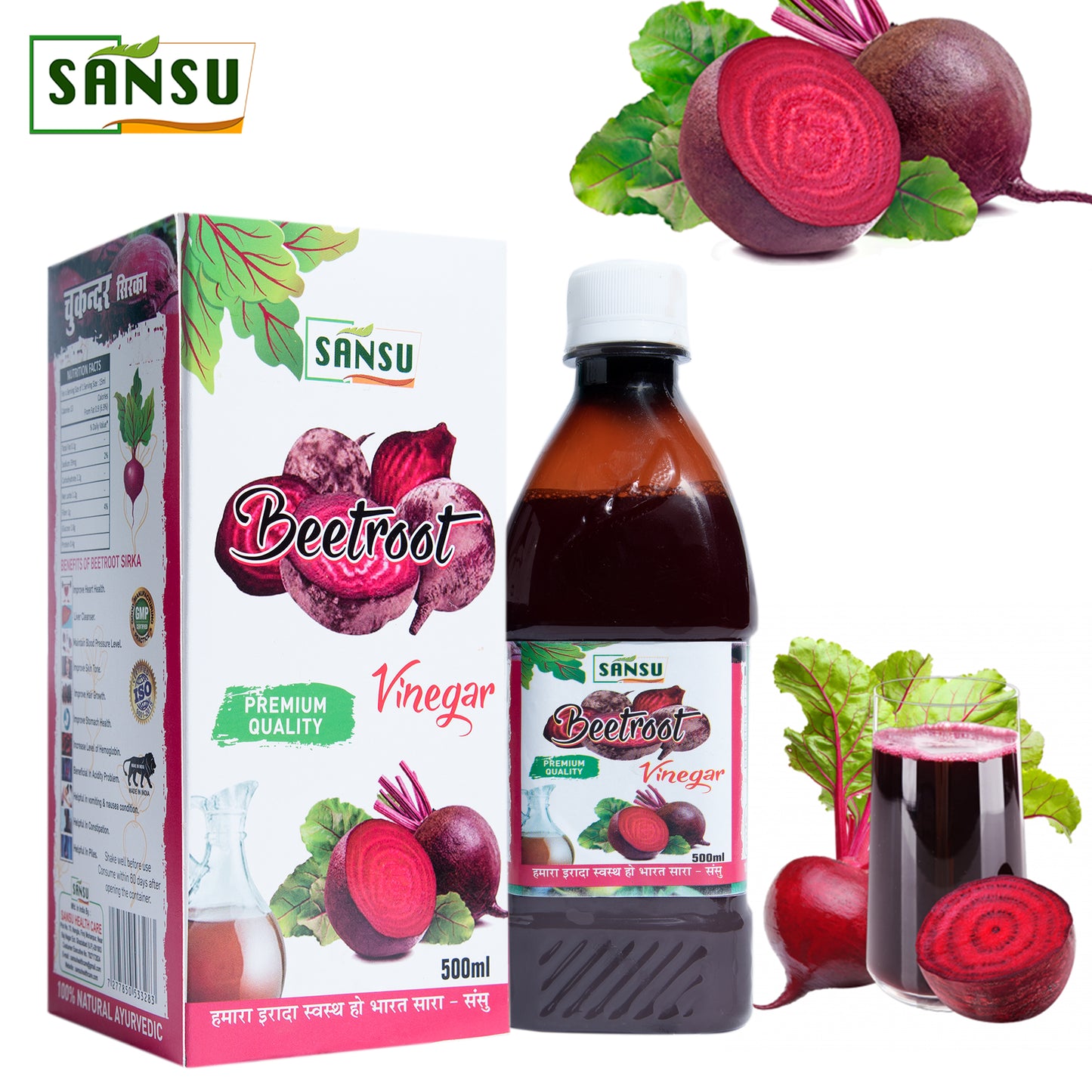 SANSU Beetroot Vinegar (500 ML)