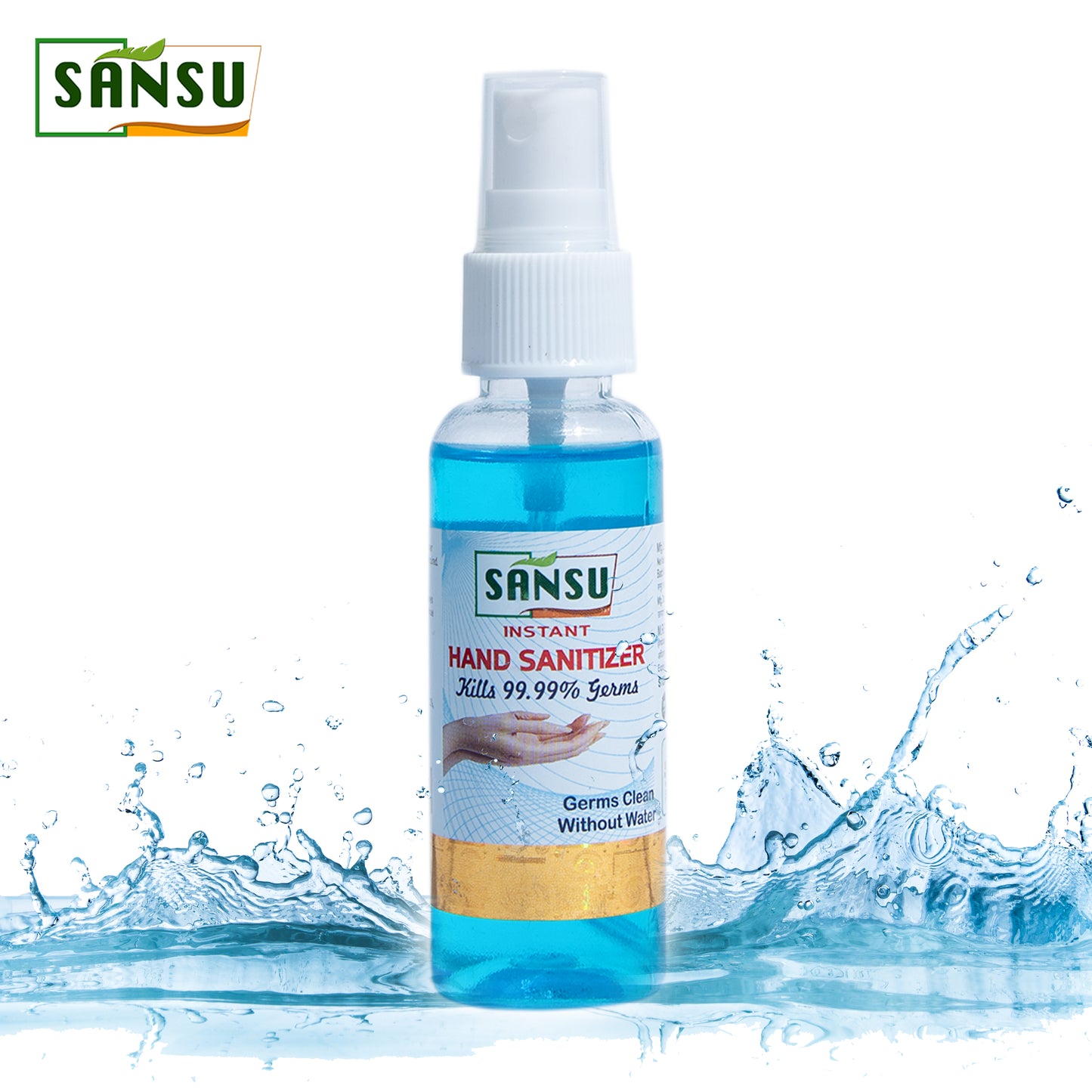 SANSU SENITIZER (Spray) (Pack of 6X120ML)